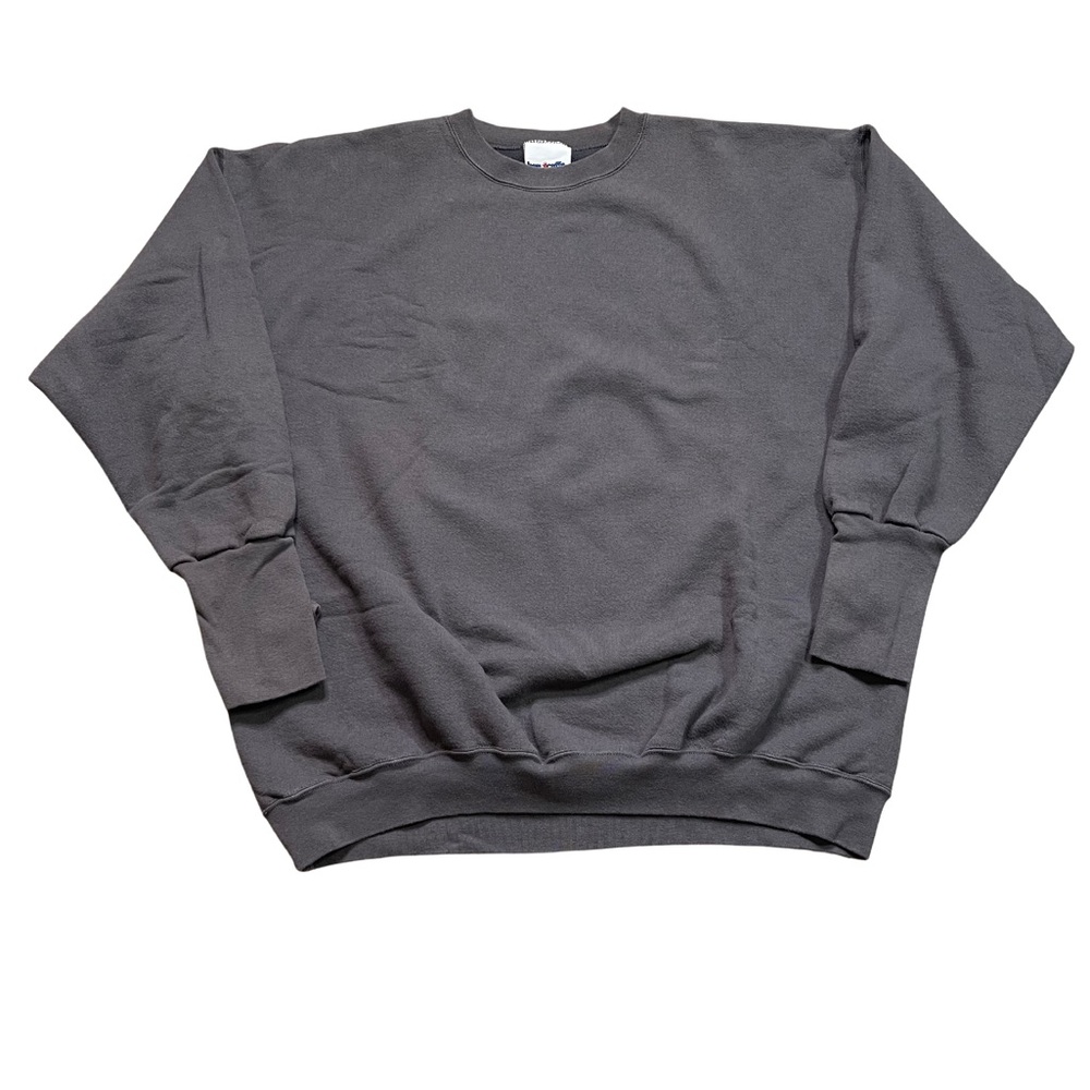 Vintage Y2K Handcuffs Crewneck Sweater Skate Grey